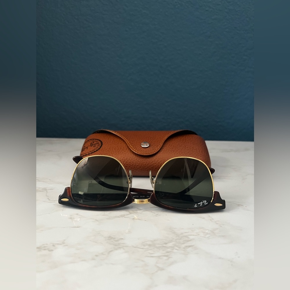 RayBan CLUBMASTER CLASSIC Polarized - Picture 3 of 9